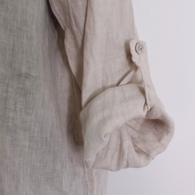 Linneblus Maja BEIGE - Camicia