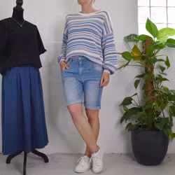 Shorts Baggy BLÅ - 3D Denim