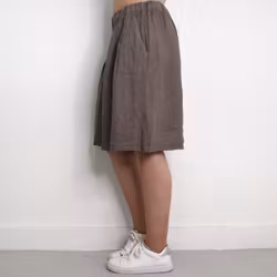 Linneshorts Fickor TAUPE