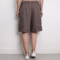 Linneshorts Fickor TAUPE