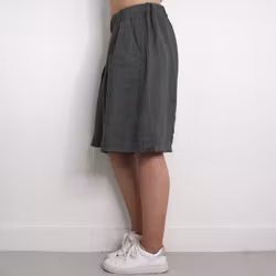 Linneshorts Fickor KAKI