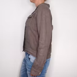 Linnejacka TAUPE