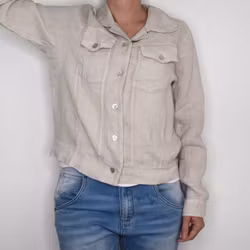 Linnejacka BEIGE