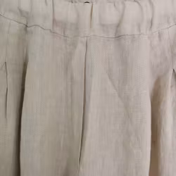 Linneshorts Fickor BEIGE