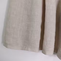 Linneshorts Fickor BEIGE