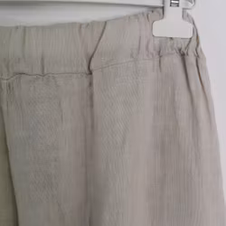 Linneshorts Fickor BEIGE