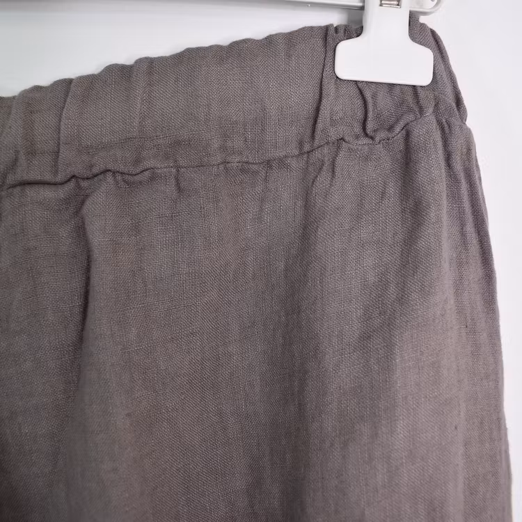 Linneshorts Fickor TAUPE