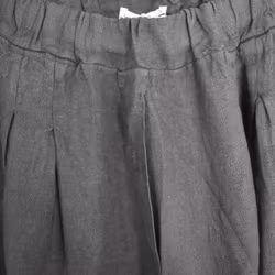 Linneshorts Fickor SVART
