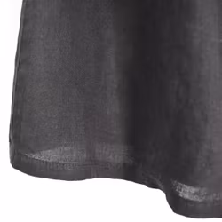 Linneshorts Fickor SVART