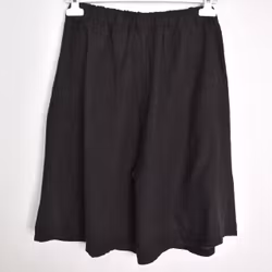 Linneshorts Fickor SVART