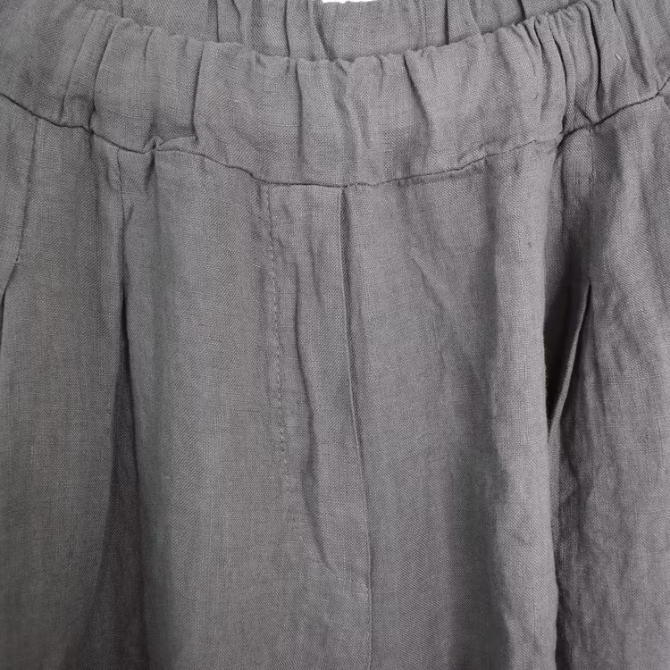 Linneshorts Fickor KAKI