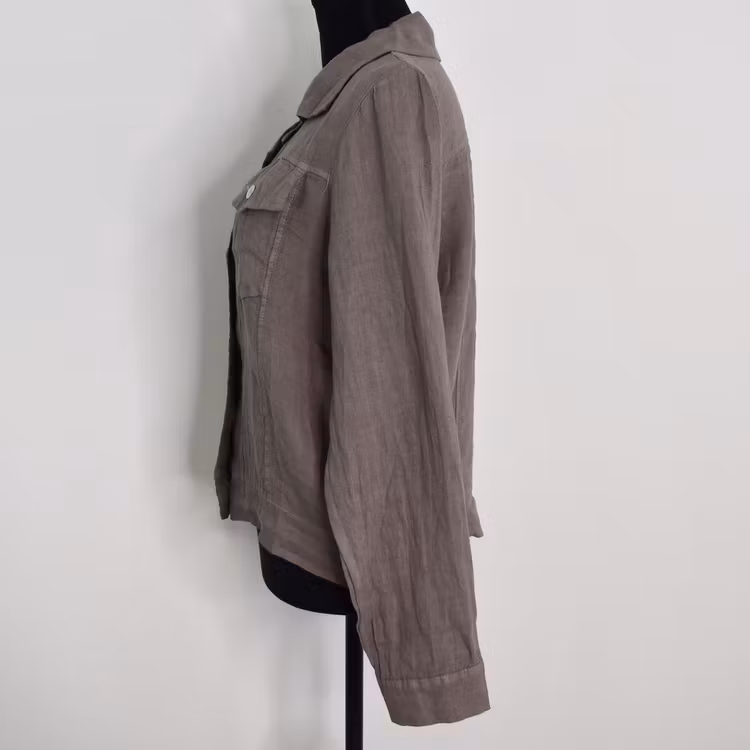 Linnejacka TAUPE