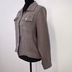 Linnejacka TAUPE
