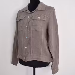 Linnejacka TAUPE