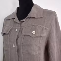 Linnejacka TAUPE