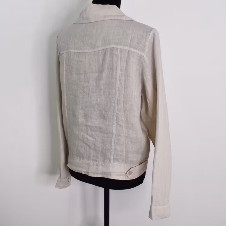 Linnejacka BEIGE