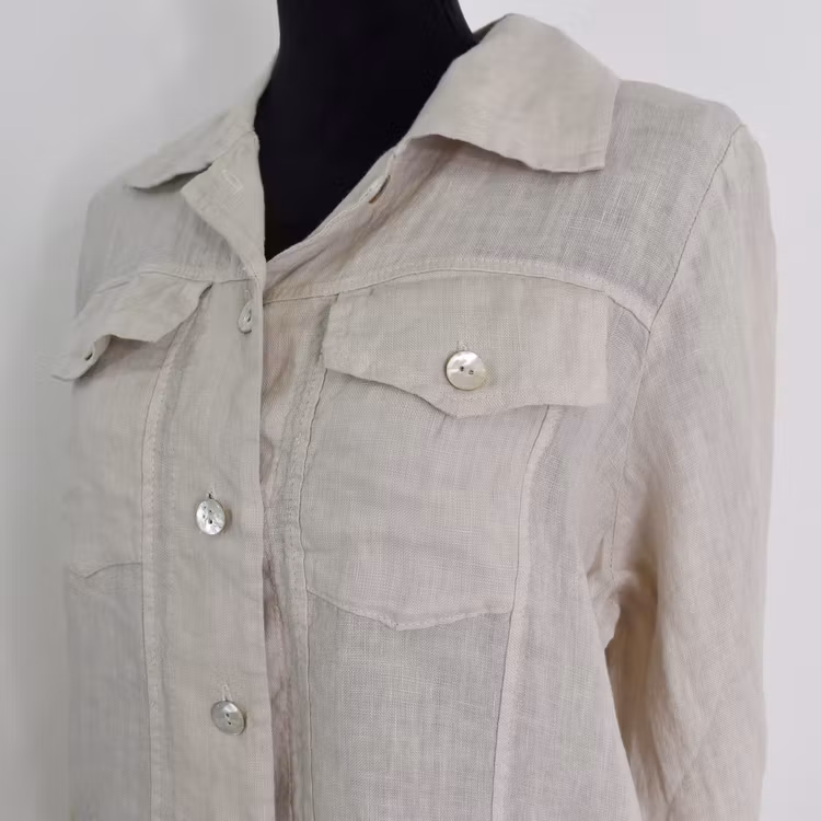 Linnejacka BEIGE