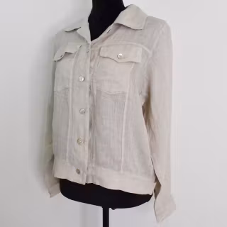 Linnejacka BEIGE