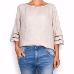 Linnetopp Ronja BEIGE - Mix By Heart