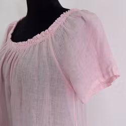 Linneklänning Volang ROSE