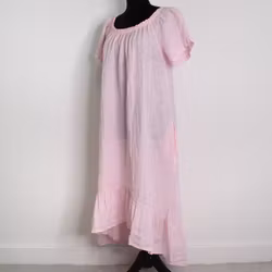 Linneklänning Volang ROSE