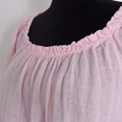 Linneklänning Volang ROSE