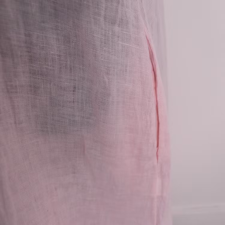 Linneklänning Volang ROSE