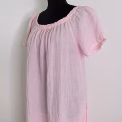 Linneklänning Volang ROSE