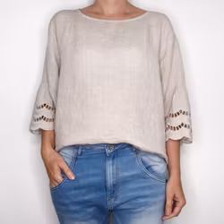 Linnetopp Ronja BEIGE - Mix By Heart