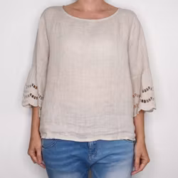 Linnetopp Ronja BEIGE - Mix By Heart