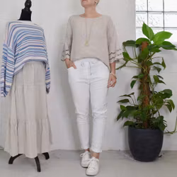 Linnetopp Ronja BEIGE - Mix By Heart