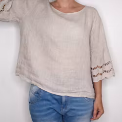 Linnetopp Ronja BEIGE - Mix By Heart