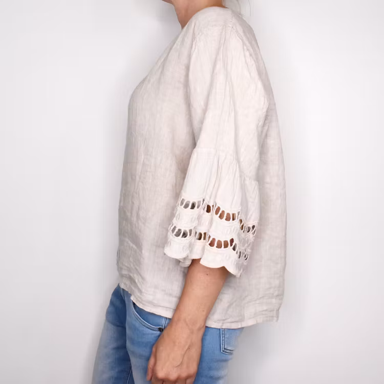 Linnetopp Ronja BEIGE - Mix By Heart