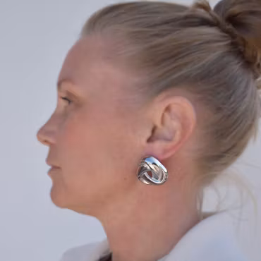 Örhängen Janet SILVER - The Moshi