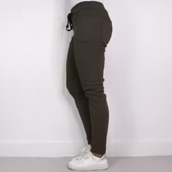 Stretchig Byxa Alva MÖRK KAKI