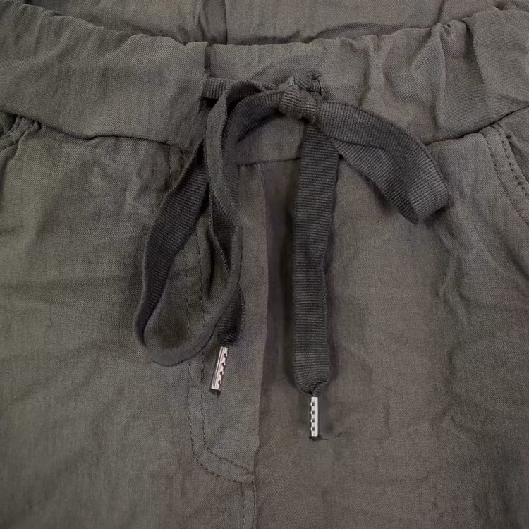 Stretchig Byxa Alva MÖRK KAKI
