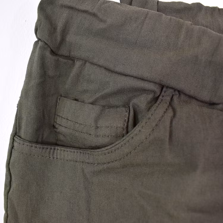 Stretchig Byxa Alva MÖRK KAKI