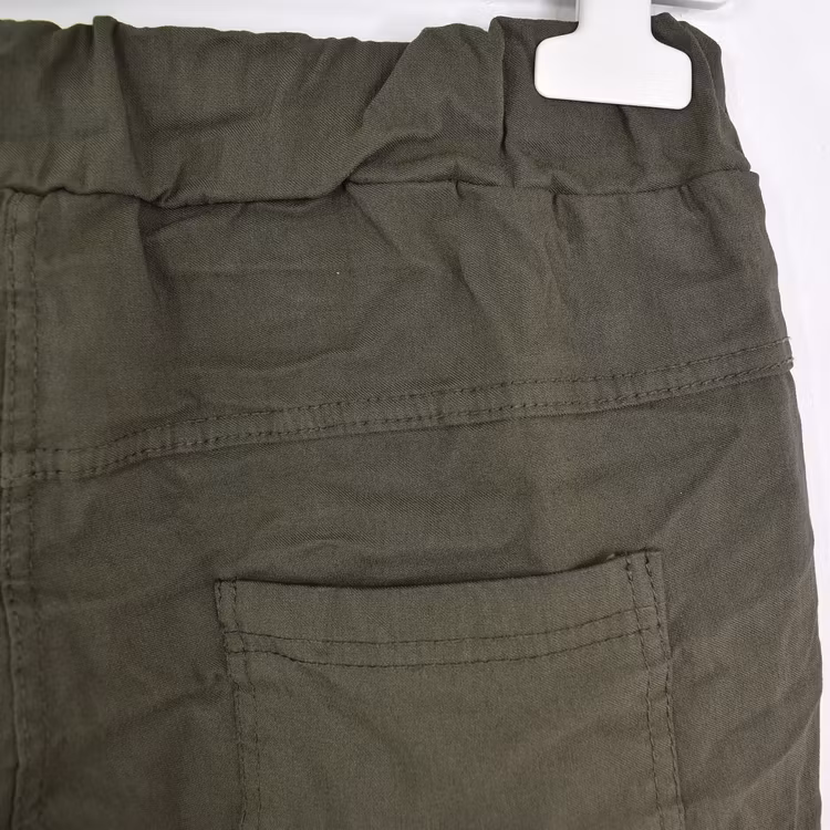 Stretchig Byxa Alva MÖRK KAKI