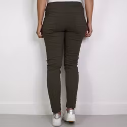 Stretchig Byxa Alva MÖRK KAKI