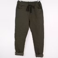 Stretchig Byxa Alva MÖRK KAKI