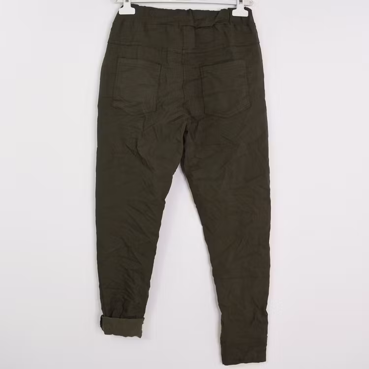 ANDRASORTERING Stretchig Byxa Alva MÖRK KAKI
