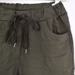 ANDRASORTERING Stretchig Byxa Alva MÖRK KAKI