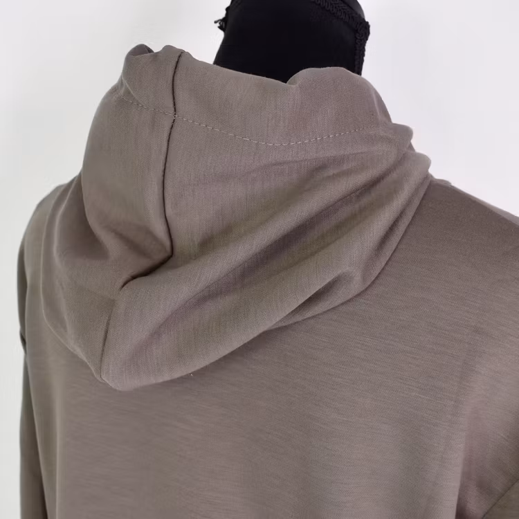 Hoodieklänning Elma TAUPE - Mix By Heart