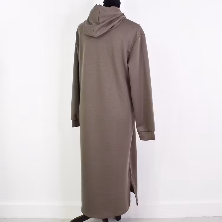 Hoodieklänning Elma TAUPE - Mix By Heart
