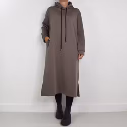 Hoodieklänning Elma TAUPE - Mix By Heart