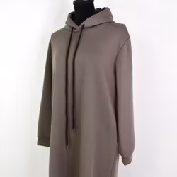 Hoodieklänning Elma TAUPE - Mix By Heart