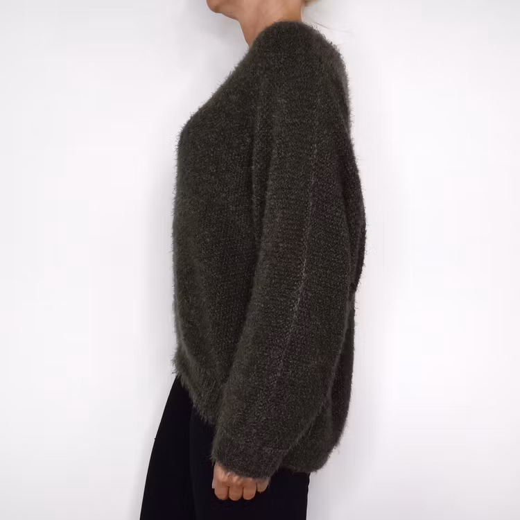 Stickad Tröja Anouk MILITARY - Marta du Chateau