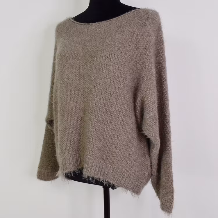 Stickad Tröja Anouk DARK FANGO - Marta du Chateau