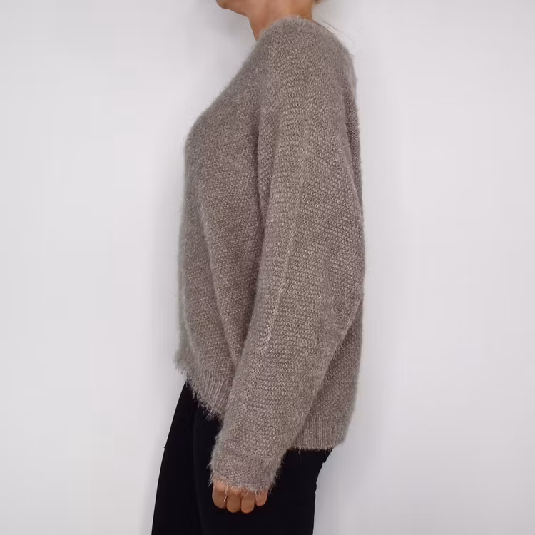 Stickad Tröja Anouk DARK FANGO - Marta du Chateau