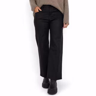 Jeans Konstskinn SVART - 3D Denim